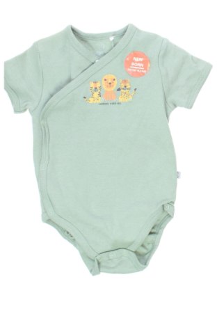 Kinder-Body Liegelind, Größe 3-6m/ 62-68 cm, Farbe Grün, Preis 11,99 €