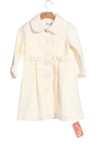 Kindermantel Unbranded, Größe 3-4y/ 104-110 cm, Farbe Ecru, Preis 31,65 €