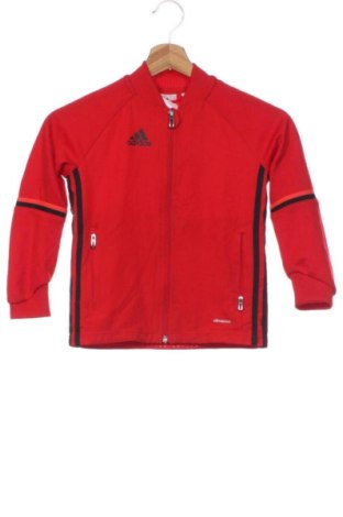 Kinder Sportoberteil Adidas, Größe 4-5y/ 110-116 cm, Farbe Rot, Preis 22,99 €