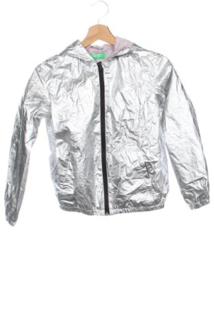 Kinderjacke United Colors Of Benetton, Größe 8-9y/ 134-140 cm, Farbe Silber, Preis 56,99 €