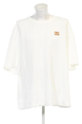 Męska bluzka Manfinity, Rozmiar 5XL, Kolor Biały, Cena 72,99 zł