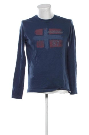 Herren Shirt Napapijri, Größe M, Farbe Blau, Preis 31,65 €