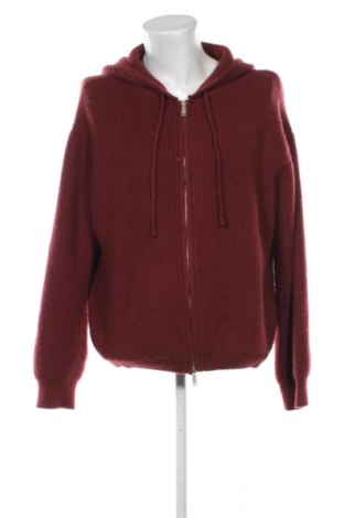 Jachetă tricotată de bărbați Brunello Cucinelli, Mărime XL, Culoare Roșu, Preț 1.988,79 Lei