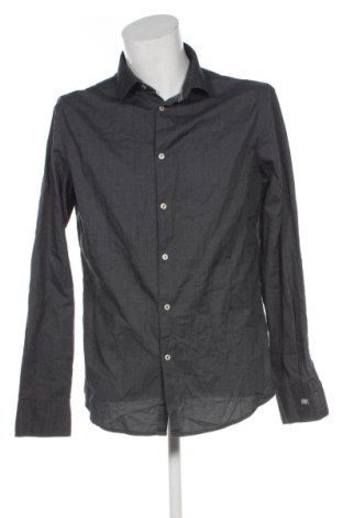 Ανδρικό πουκάμισο Armani Jeans, Μέγεθος XXL, Χρώμα Γκρί, Τιμή 63,99 €