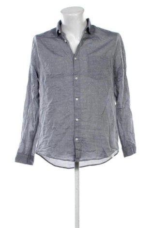 Мъжка риза H&M, Размер M, Цвят Син, Цена 15,33 €, #136469499