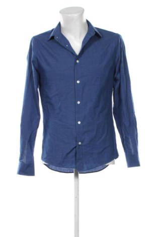 Мъжка риза H&M, Размер M, Цвят Син, Цена 15,33 €