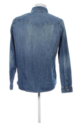 Herrenhemd H&M L.O.G.G., Größe M, Farbe Blau, Preis 14,83 €