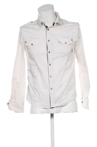 Cămașă de bărbați Jack & Jones, Mărime L, Culoare Ecru, Preț 88,62 Lei, #136506204