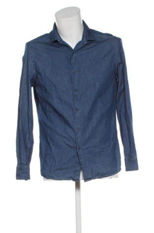 Herrenhemd Mango, Größe M, Farbe Blau, Preis 17,46 €