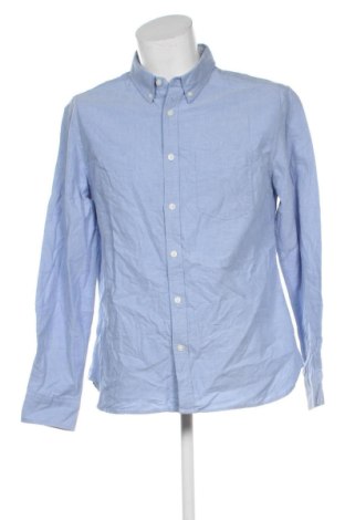 Herrenhemd Marks & Spencer, Größe L, Farbe Blau, Preis € 18,99