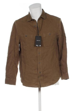 Herrenhemd Massimo Dutti, Größe M, Farbe Braun, Preis € 63,49