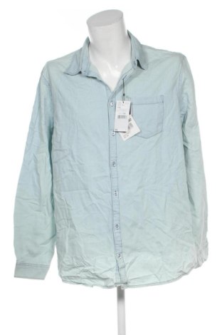 Мъжка риза Piazza Italia, Размер XXL, Цвят Син, Цена 15,33 €