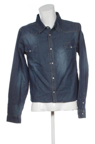 Herrenhemd Rebel, Größe M, Farbe Blau, Preis 19,99 €