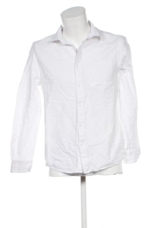 Мъжка риза Sinsay, Размер M, Цвят Бял, Цена 15,00 €