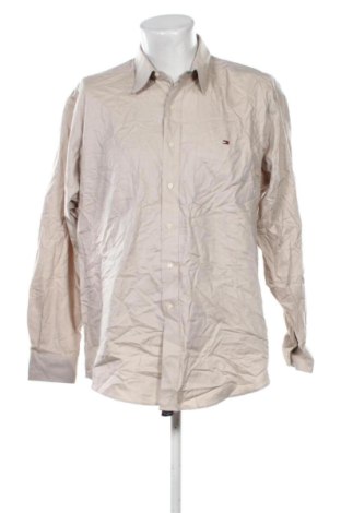 Herrenhemd Tommy Hilfiger, Größe XXL, Farbe Beige, Preis 49,99 €