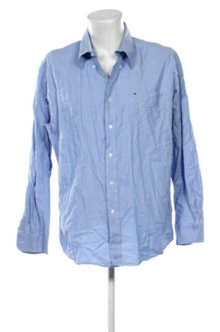 Męska koszula Tommy Hilfiger, Rozmiar XL, Kolor Niebieski, Cena 201,99 zł