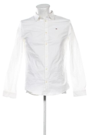 Мъжка риза Tommy Jeans, Размер M, Цвят Бял, Цена 73,11 €