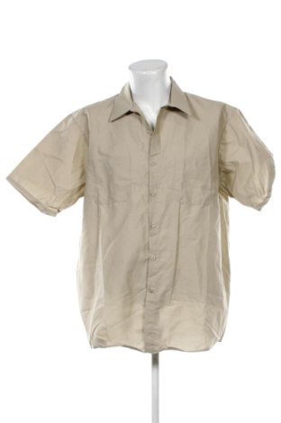 Herrenhemd Unbranded, Größe XXL, Farbe Beige, Preis 30,99 €