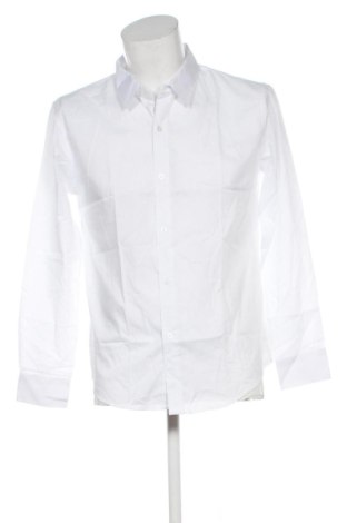 Herrenhemd Unbranded, Größe XXL, Farbe Weiß, Preis 19,99 €