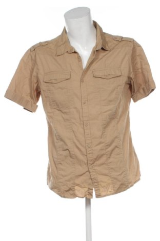 Мъжка риза Unbranded, Размер XXL, Цвят Бежов, Цена 15,33 €, #136540859