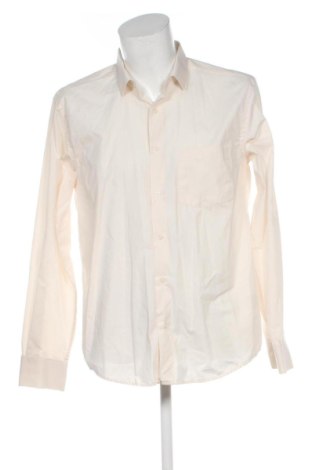 Herrenhemd Unbranded, Größe L, Farbe Beige, Preis 14,83 €