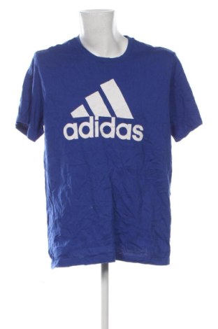 Męski T-shirt Adidas, Rozmiar XL, Kolor Niebieski, Cena 72,99 zł