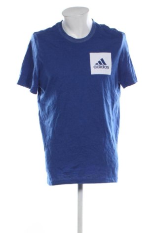 Męski T-shirt Adidas, Rozmiar L, Kolor Niebieski, Cena 72,99 zł