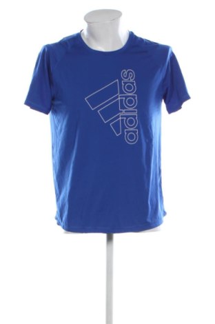 Herren T-Shirt Adidas, Größe L, Farbe Blau, Preis € 18,99