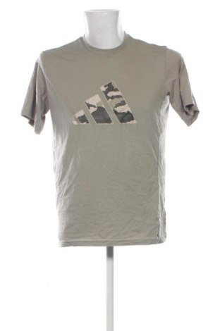 Herren T-Shirt Adidas, Größe L, Farbe Grün, Preis € 18,99