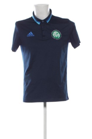 Ανδρικό t-shirt Adidas, Μέγεθος L, Χρώμα Μπλέ, Τιμή 29,99 €
