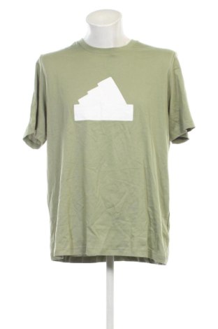 Мъжка тениска Adidas, Размер XL, Цвят Зелен, Цена 31,70 €