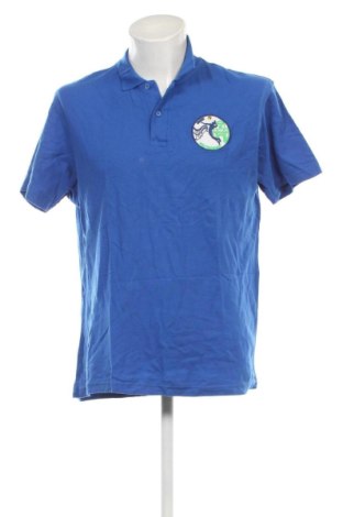 Мъжка тениска B&C Collection, Размер L, Цвят Син, Цена 10,22 €