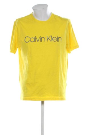 Herren Shirt Calvin Klein, Größe XXL, Farbe Gelb, Preis 22,99 €