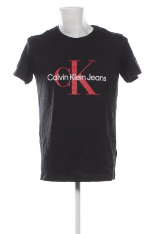 Мъжка тениска Calvin Klein Jeans, Размер XL, Цвят Черен, Цена 39,88 €