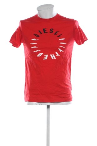 Ανδρικό t-shirt Diesel, Μέγεθος M, Χρώμα Κόκκινο, Τιμή 47,99 €, #136054214