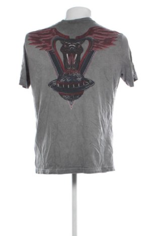 Tricou de bărbați Diesel, Mărime M, Culoare Gri, Preț 281,99 Lei