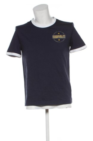 Męski T-shirt Esprit, Rozmiar M, Kolor Niebieski, Cena 40,99 zł