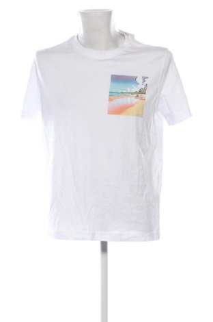 Męski T-shirt Esprit, Rozmiar L, Kolor Biały, Cena 40,99 zł