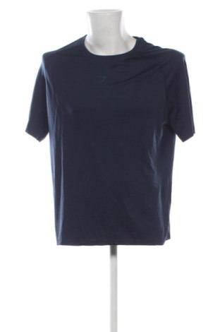 Herren Shirt Gymshark, Größe L, Farbe Blau, Preis 13,99 €