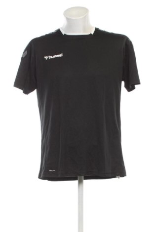 Męski T-shirt Hummel, Rozmiar XXL, Kolor Czarny, Cena 40,99 zł