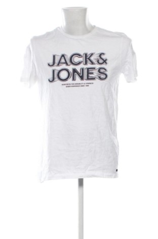 Мъжка тениска Jack & Jones, Размер L, Цвят Бял, Цена 7,66 €