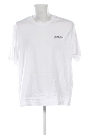 Мъжка тениска Jack & Jones, Размер XXL, Цвят Бял, Цена 7,66 €, #136551883