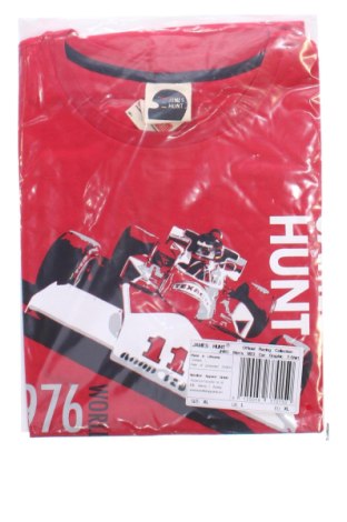 Ανδρικό t-shirt James Hunt, Μέγεθος XL, Χρώμα Κόκκινο, Τιμή 17,00 €, #136540703