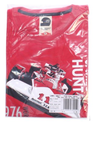 Herren Shirt James Hunt, Größe XL, Farbe Rot, Preis 16,99 €, #136540833