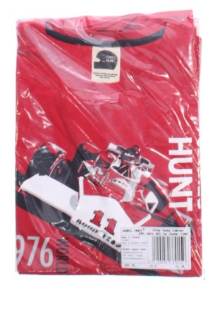 Herren Shirt James Hunt, Größe XL, Farbe Rot, Preis 16,99 €, #136540897