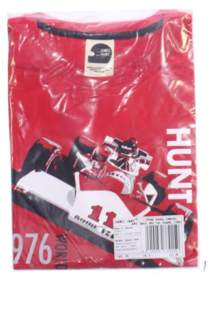 Herren Shirt James Hunt, Größe XL, Farbe Rot, Preis 16,99 €, #136540918