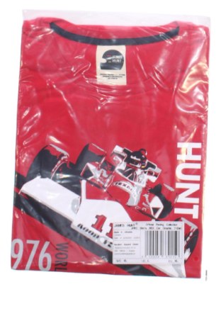 Herren Shirt James Hunt, Größe XL, Farbe Rot, Preis 16,99 €, #136541004