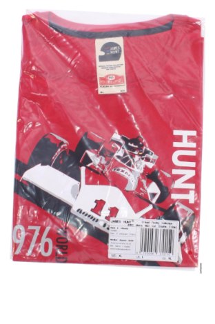 Ανδρικό t-shirt James Hunt, Μέγεθος XL, Χρώμα Κόκκινο, Τιμή 17,00 €, #136542275