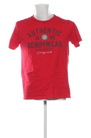 Herren Shirt Jean Pascale, Größe L, Farbe Rot, Preis 12,99 €