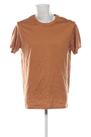 Męski T-shirt KappAhl, Rozmiar L, Kolor Brązowy, Cena 37,99 zł